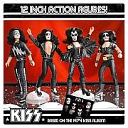 KISS 1st Album Series 2 12-Inch Action Figures Set